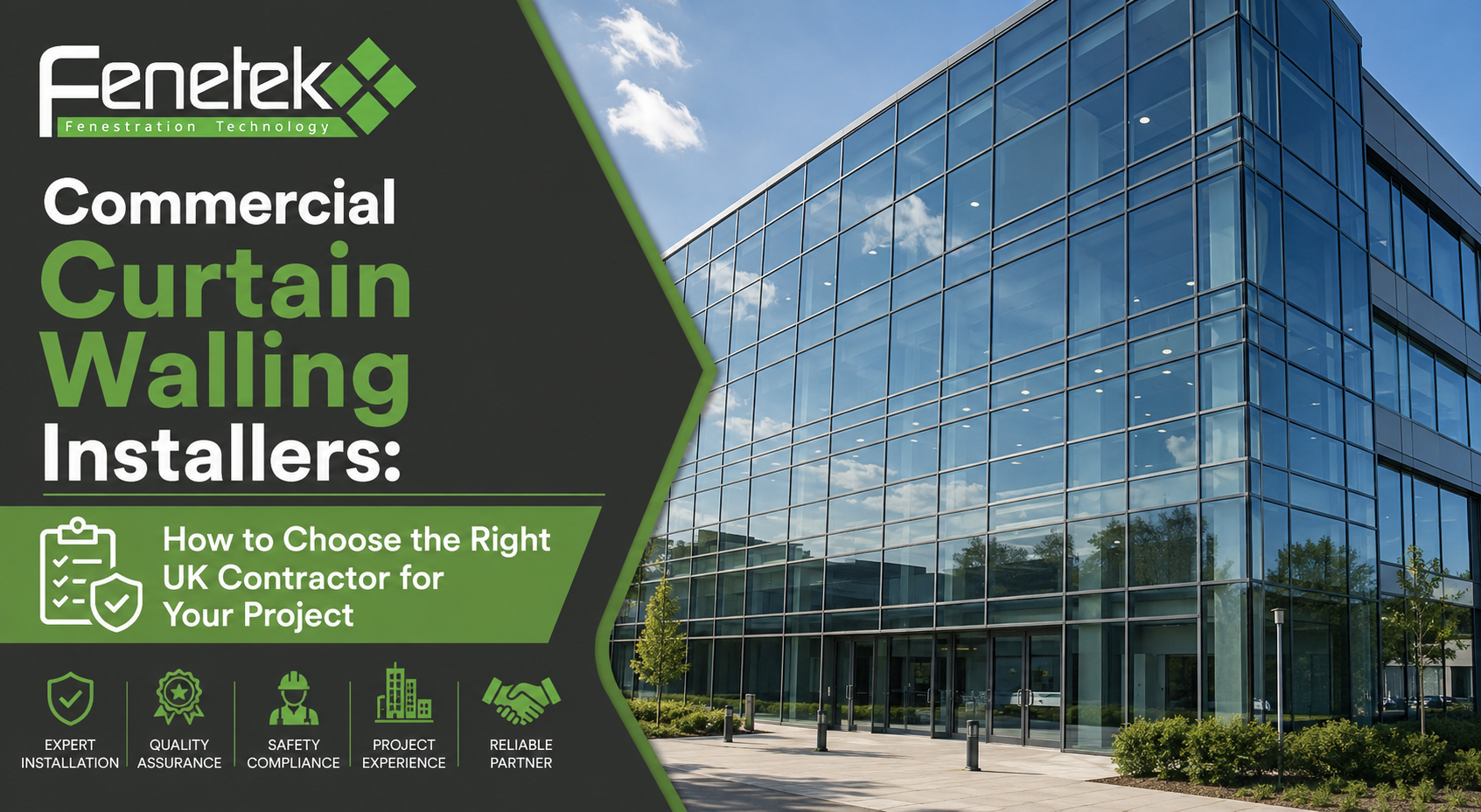 Commercial Curtain Walling Installers How to Choose the Right UK Contractor for Your Project