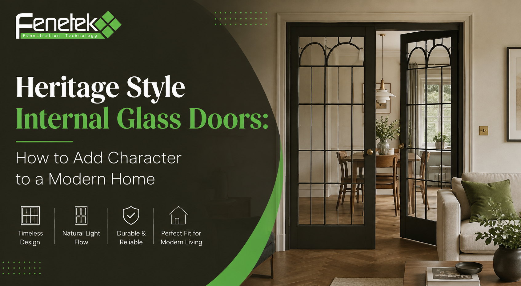 Heritage Style Internal Glass Doors How to Add Character to a Modern Home