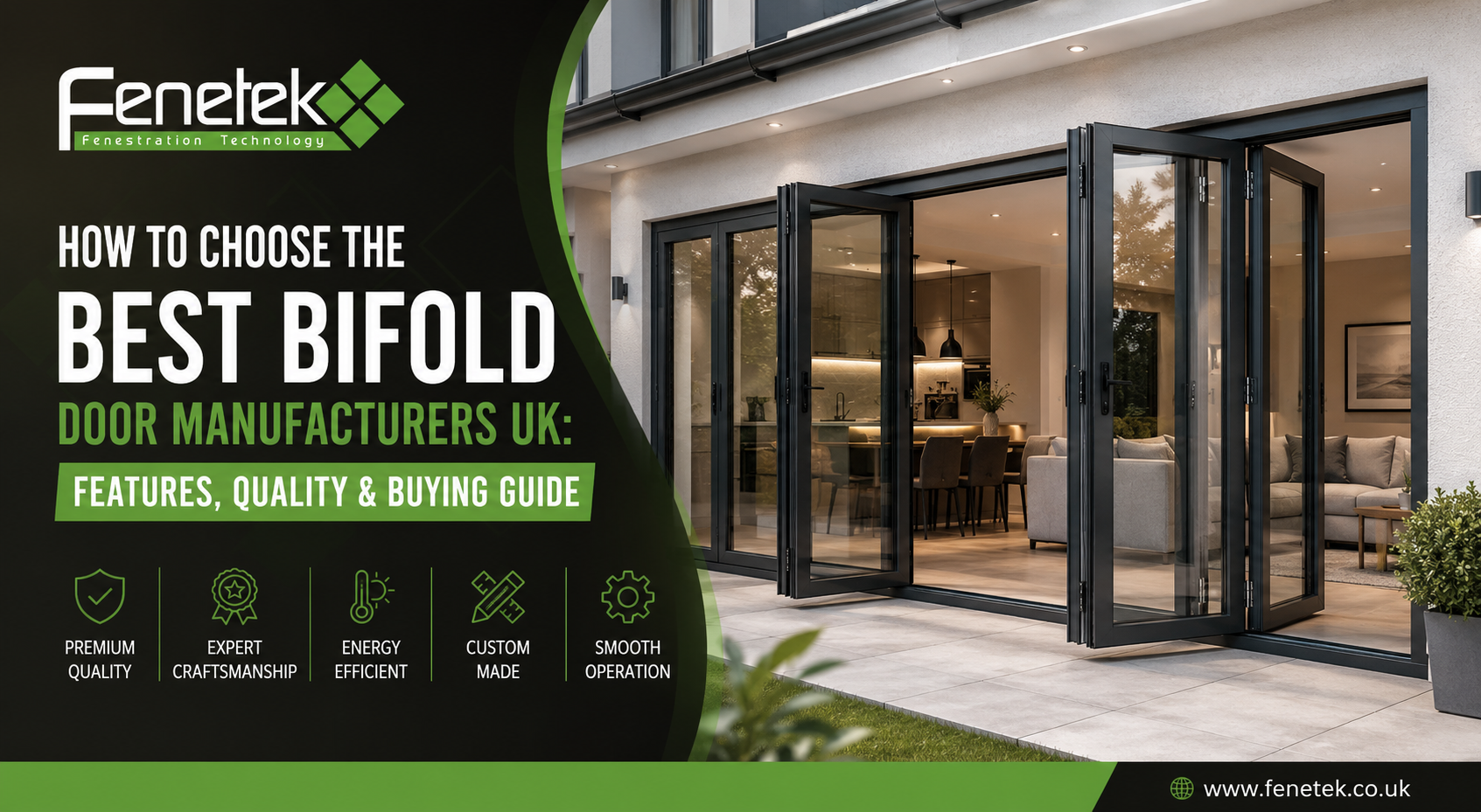 How to Choose the Best Bifold Door Manufacturers UK Features, Quality & Buying Guide