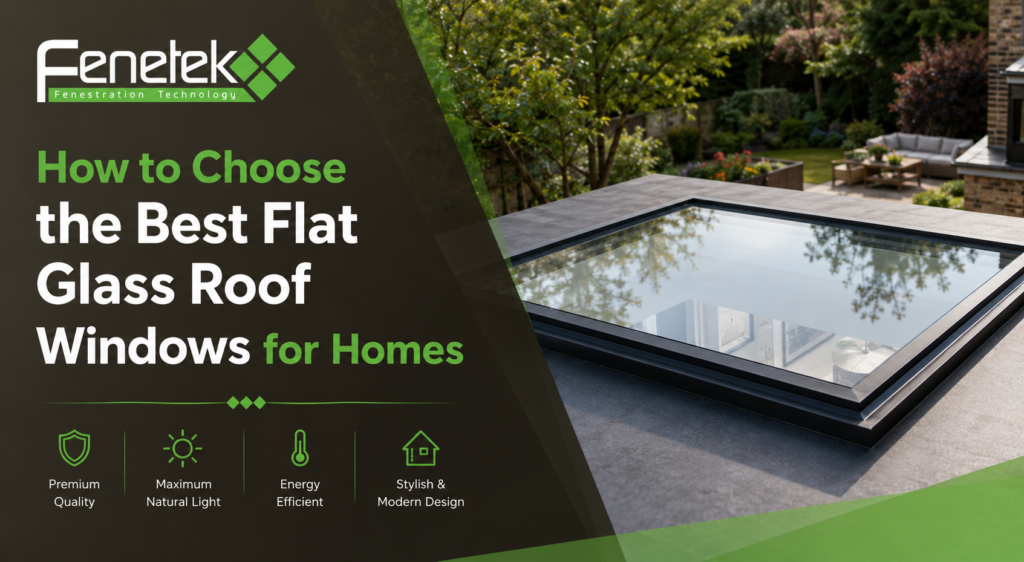 How to Choose the Best Flat Glass Roof Windows for Homes