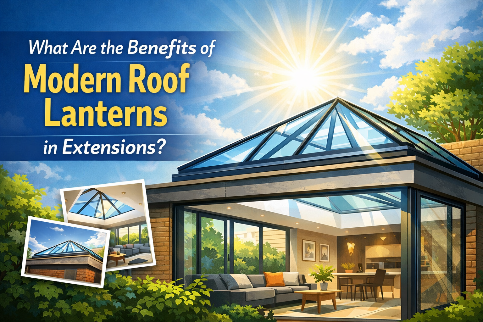 What Are the Benefits of Modern Roof Lanterns in Extensions