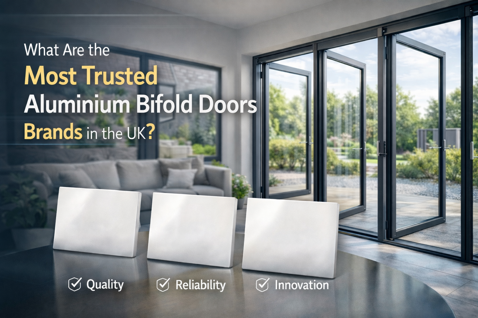 What Are the Most Trusted Aluminium Bifold Doors Brands in the UK